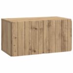 vidaXL Nástenná TV skrinka Nástenný Dub artisan 59,5 x 31 x 30 cm – Obrázok 2