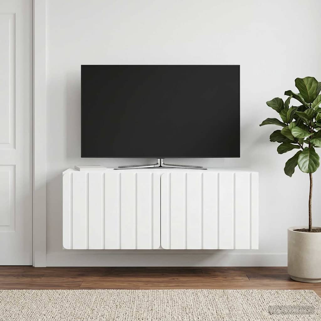 898375_1.jpg vidaXL Nástenná TV skrinka Biela 78,5 x 31 x 30 cm Kompozitné drevo – Obrázok 1
