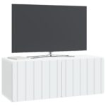 vidaXL Nástenná TV skrinka Biela 78,5 x 31 x 30 cm Kompozitné drevo – Obrázok 3