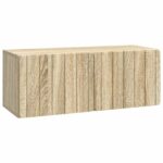 vidaXL Nástenná TV skrinka Nástenný Dub sonoma 78,5 x 31 x 30 cm – Obrázok 2