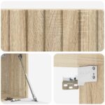vidaXL Nástenná TV skrinka Nástenný Dub sonoma 78,5 x 31 x 30 cm – Obrázok 9