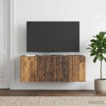 vidaXL Nástenná TV skrinka Nástenný Staré drevo 78,5 x 31 x 30 cm – Obrázok 4