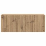 vidaXL Nástenná TV skrinka Nástenný Dub artisan 78,5 x 31 x 30 cm – Obrázok 6