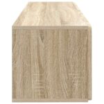 vidaXL Nástenná TV skrinka Dub sonoma 98 x 31 x 30 cm Kompozitné drevo – Obrázok 7
