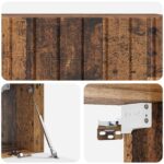vidaXL Nástenná TV skrinka Nástenný Staré drevo 98 x 31 x 30 cm – Obrázok 9