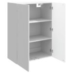 vidaXL Nástenná skrinka Biela s vysokým leskom 66 x 34,5 x 90 cm – Obrázok 2