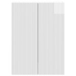 vidaXL Nástenná skrinka Biela s vysokým leskom 66 x 34,5 x 90 cm – Obrázok 3