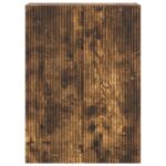 vidaXL Nástenná skrinka Dymový dub 66 x 34,5 x 90 cm Kompozitné drevo – Obrázok 3