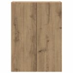 vidaXL Nástenná skrinka Dub artisan 66 x 34,5 x 90 cm Kompozitné drevo – Obrázok 3