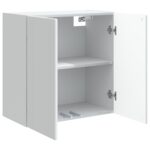 vidaXL Nástenná skrinka Biela 59 x 31 x 60 cm Kompozitné drevo – Obrázok 2