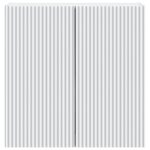 vidaXL Nástenná skrinka Biela 59 x 31 x 60 cm Kompozitné drevo – Obrázok 3