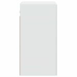 vidaXL Nástenná skrinka Biela 59 x 31 x 60 cm Kompozitné drevo – Obrázok 4