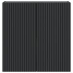 vidaXL Nástenná skrinka Čierna 59 x 31 x 60 cm Kompozitné drevo – Obrázok 3