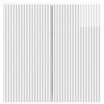 vidaXL Nástenná skrinka Biela s vysokým leskom 59 x 31 x 60 cm – Obrázok 3