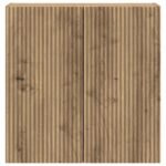 vidaXL Nástenná skrinka Dub artisan 59 x 31 x 60 cm Kompozitné drevo – Obrázok 3