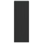 vidaXL Nástenná skrinka Čierna 33 x 34,5 x 90 cm Kompozitné drevo – Obrázok 3