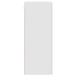 vidaXL Nástenná skrinka Biela s vysokým leskom 33 x 34,5 x 90 cm – Obrázok 4