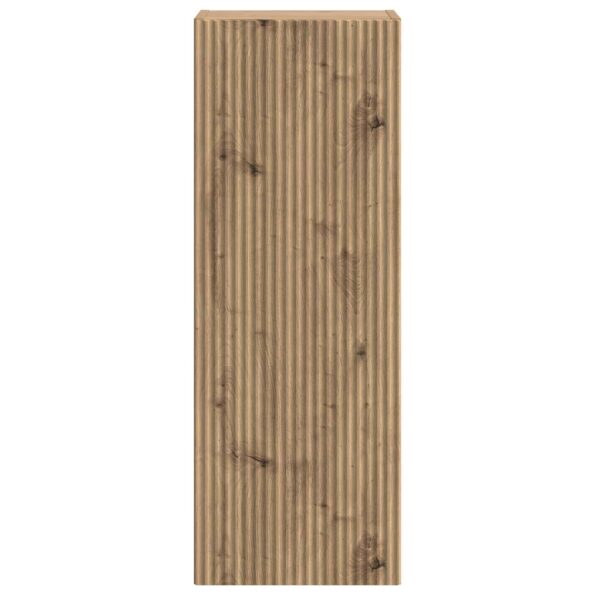 vidaXL Nástenná skrinka Dub artisan 33 x 34,5 x 90 cm Kompozitné drevo – Obrázok 3