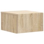 vidaXL Nástenná nočná skrinka 2 pcs Dub sonoma 33 x 34,5 x 20 cm – Obrázok 3