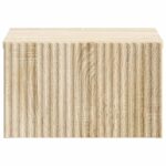 vidaXL Nástenná nočná skrinka 2 pcs Dub sonoma 33 x 34,5 x 20 cm – Obrázok 5
