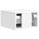 vidaXL Nástenná nočná skrinka Biela s vysokým leskom 33 x 34,5 x 20 cm – Obrázok 6