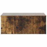 vidaXL Nástenná nočná skrinka so zásuvkou Dymový dub 49 x 34,5 x 20 cm – Obrázok 4