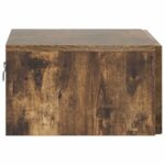 vidaXL Nástenná nočná skrinka so zásuvkou Dymový dub 49 x 34,5 x 20 cm – Obrázok 5
