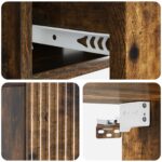 vidaXL Nástenná nočná skrinka 2 pcs Dymový dub 49 x 34,5 x 20 cm – Obrázok 8