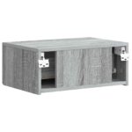 vidaXL Nástenná nočná skrinka 2 pcs Sivá sonoma 49 x 34,5 x 20 cm – Obrázok 7