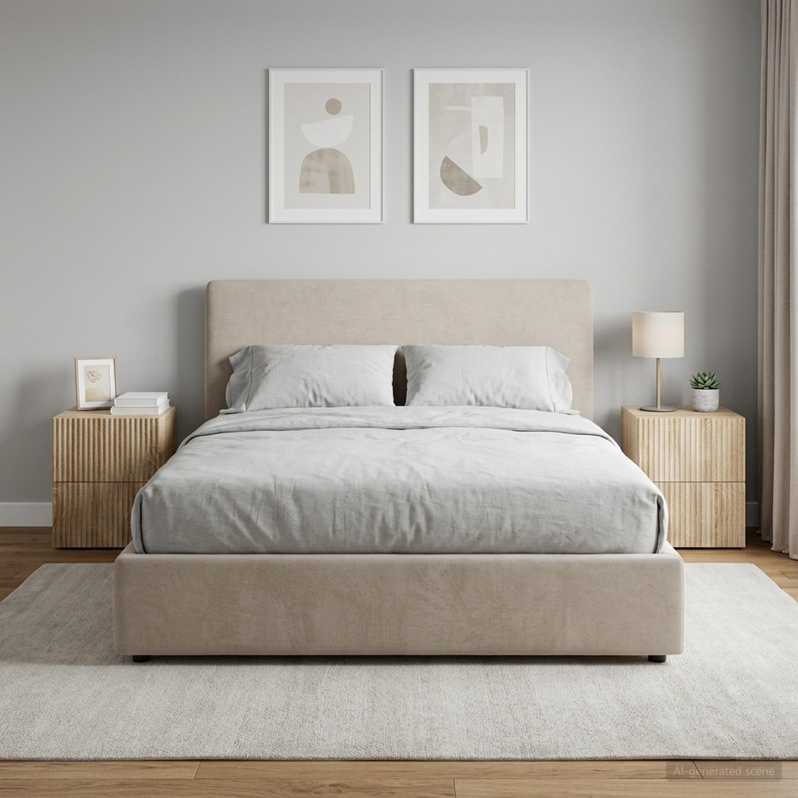 898470_1.jpg vidaXL Nástenná nočná skrinka 2 pcs Dub sonoma 33 x 34,5 x 40 cm – Obrázok 1