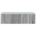 vidaXL Nástenný bočný stôl Sivá sonoma 59 x 34,5 x 17 cm – Obrázok 4