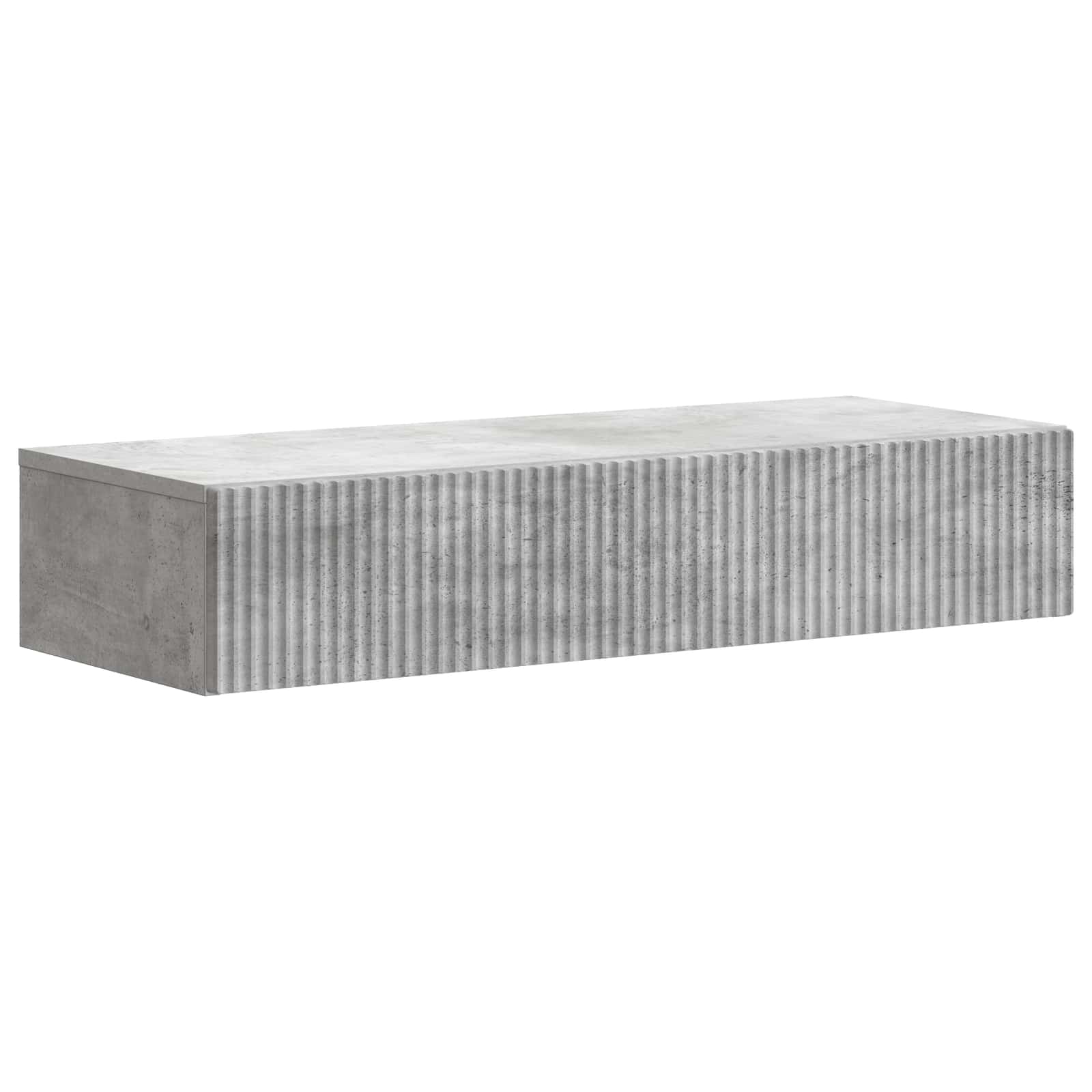 898498_1.jpg vidaXL Nástenný bočný stôl Betónovo sivá 87,5 x 34,5 x 17 cm – Obrázok 1