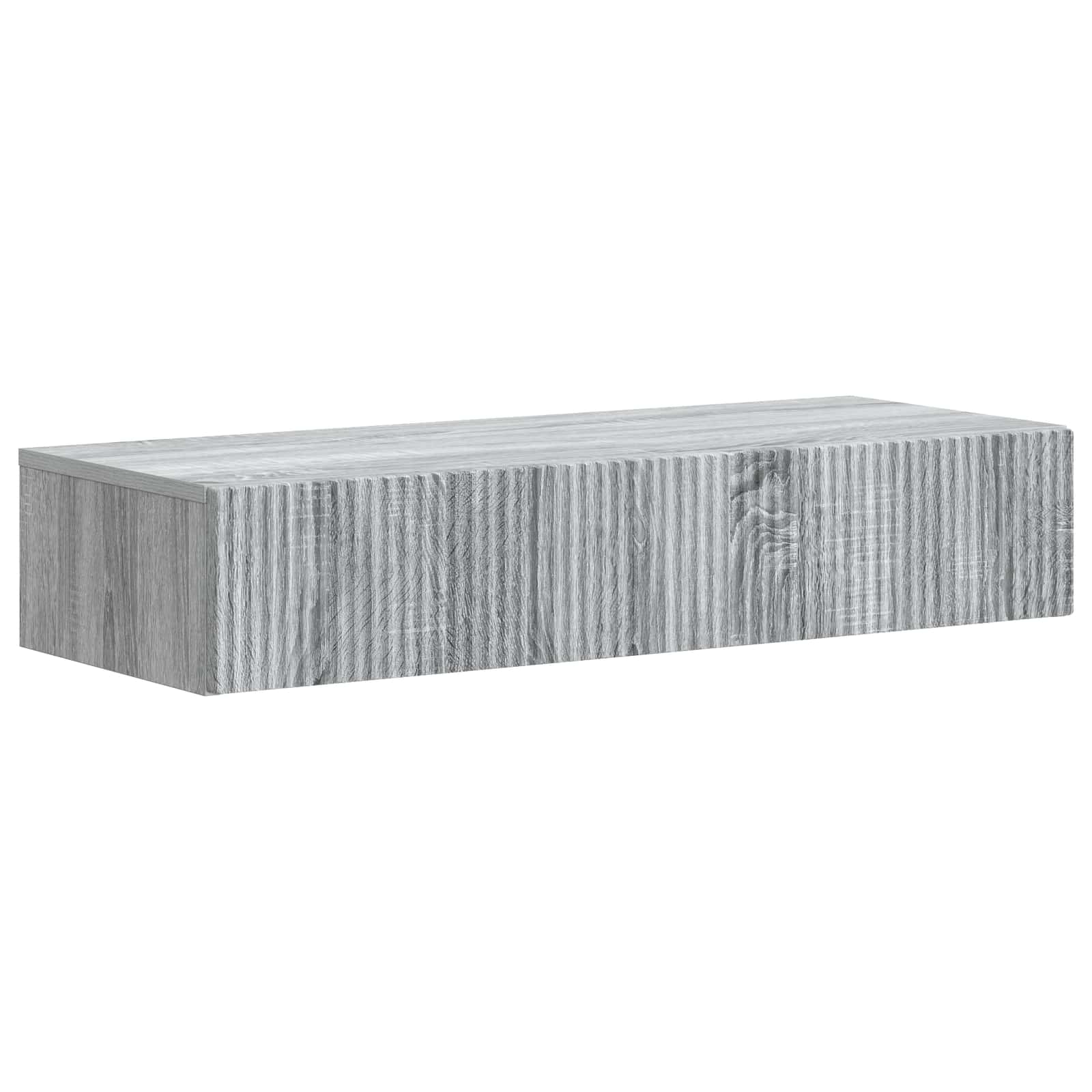 898501_1.jpg vidaXL Nástenný bočný stôl Sivá sonoma 87,5 x 34,5 x 17 cm – Obrázok 1