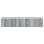 vidaXL Nástenný bočný stôl Sivá sonoma 87,5 x 34,5 x 17 cm – Obrázok 4