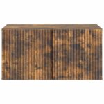 vidaXL Nástenná TV skrinka Nástenný Dymový dub 59,5 x 41 x 30 cm – Obrázok 6