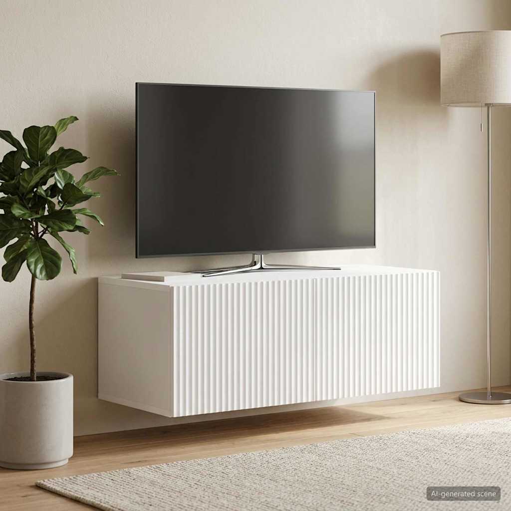 898515_1.jpg vidaXL Nástenná TV skrinka Biela 78,5 x 41 x 30 cm Kompozitné drevo – Obrázok 1