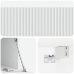 vidaXL Nástenná TV skrinka Biela 78,5 x 41 x 30 cm Kompozitné drevo – Obrázok 9