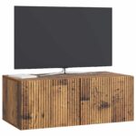 vidaXL Nástenná TV skrinka Nástenný Staré drevo 78,5 x 41 x 30 cm – Obrázok 3