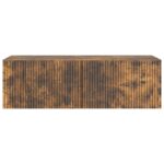 vidaXL Nástenná TV skrinka Dymový dub 98 x 41 x 30 cm Kompozitné drevo – Obrázok 6