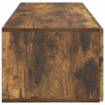 vidaXL Nástenná TV skrinka Dymový dub 98 x 41 x 30 cm Kompozitné drevo – Obrázok 7