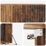 vidaXL Nástenná TV skrinka Nástenný Staré drevo 98 x 41 x 30 cm – Obrázok 9