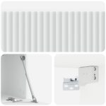 vidaXL Nástenná TV skrinka Biela 59,5 x 31 x 30 cm Kompozitné drevo – Obrázok 9