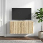 vidaXL Nástenná TV skrinka Nástenný Dub sonoma 59,5 x 31 x 30 cm – Obrázok 4