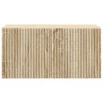 vidaXL Nástenná TV skrinka Nástenný Dub sonoma 59,5 x 31 x 30 cm – Obrázok 6