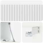 vidaXL Nástenná TV skrinka Biela s vysokým leskom 59,5 x 31 x 30 cm – Obrázok 9