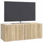 vidaXL Nástenná TV skrinka Nástenný Dub sonoma 78,5 x 31 x 30 cm – Obrázok 3