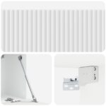 vidaXL Nástenná TV skrinka Biela s vysokým leskom 78,5 x 31 x 30 cm – Obrázok 9