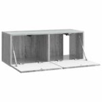 vidaXL Nástenná TV skrinka Nástenný Sivá sonoma 78,5 x 31 x 30 cm – Obrázok 5