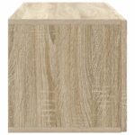 vidaXL Nástenná TV skrinka Dub sonoma 98 x 31 x 30 cm Kompozitné drevo – Obrázok 7