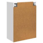 vidaXL Nástenná skrinka Biela 66 x 34,5 x 90 cm Kompozitné drevo – Obrázok 5